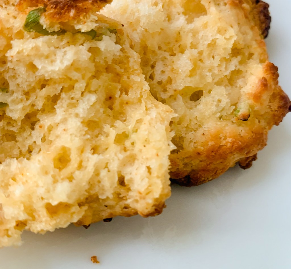 biscuit insides with crunchy edges